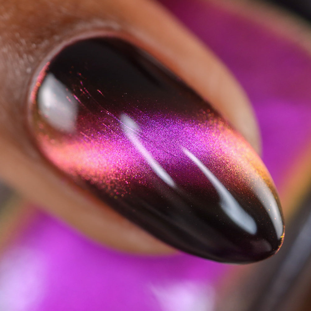 Star Garnet nail polish by Cosmic Polish
