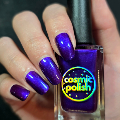 Amethyst Veil nail polish by Cosmic Polish