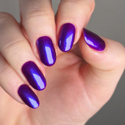 Amethyst Veil nail polish by Cosmic Polish