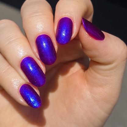Amethyst Veil nail polish by Cosmic Polish