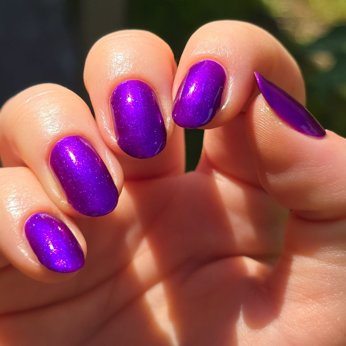 Amethyst Veil nail polish by Cosmic Polish
