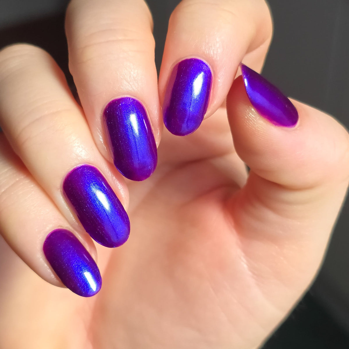 Amethyst Veil nail polish by Cosmic Polish