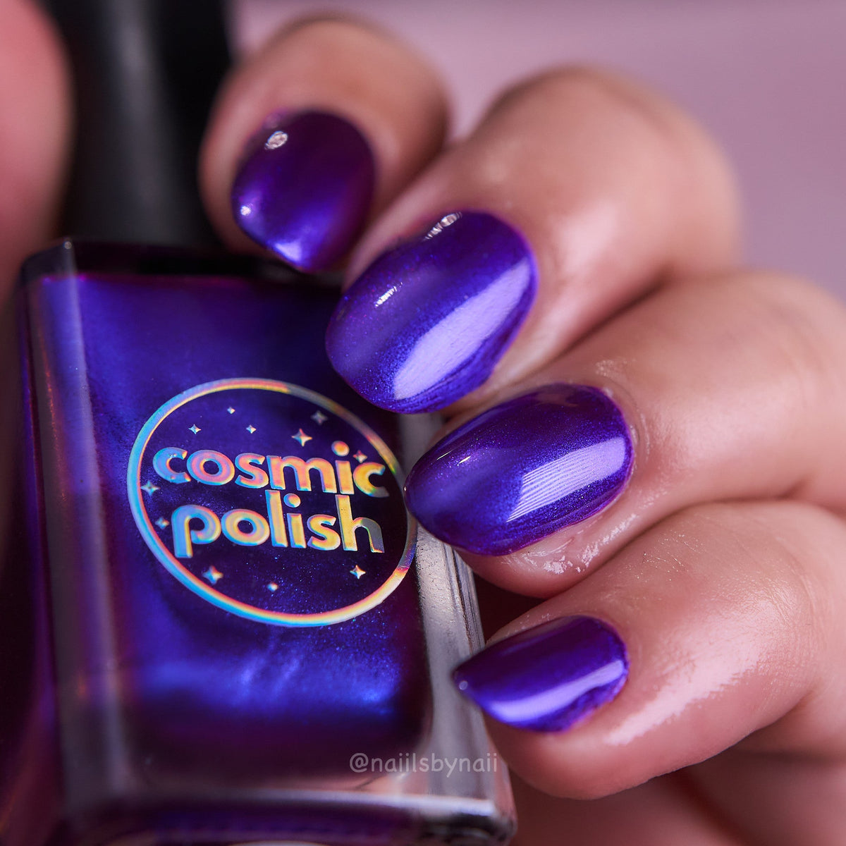 Amethyst Veil nail polish by Cosmic Polish