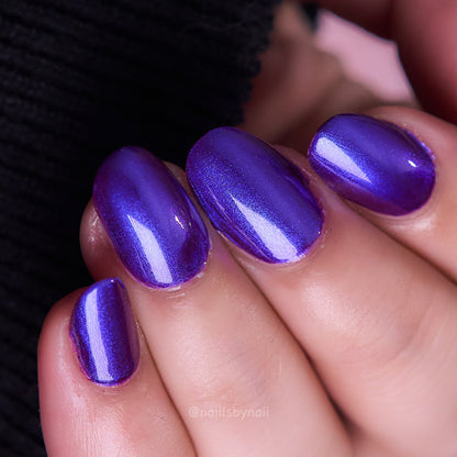 Amethyst Veil nail polish by Cosmic Polish