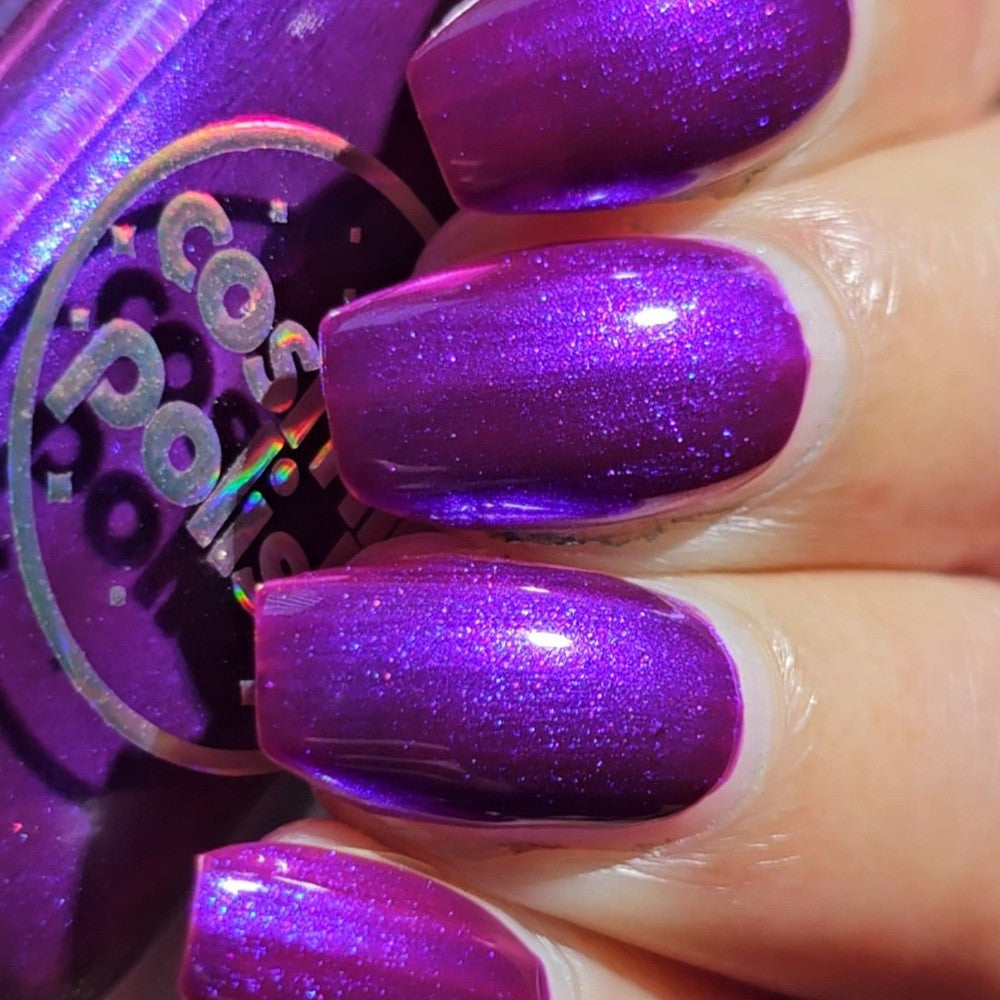 Amethyst Veil nail polish by Cosmic Polish