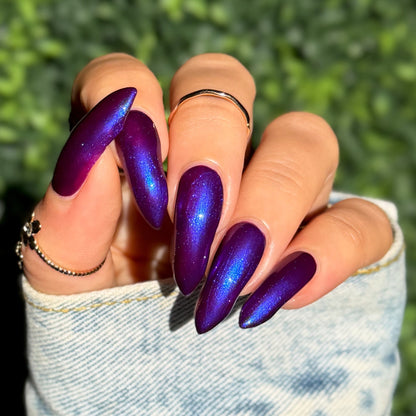 Amethyst Veil nail polish by Cosmic Polish