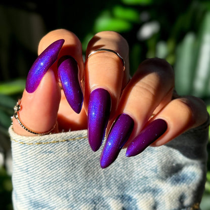 Amethyst Veil nail polish by Cosmic Polish