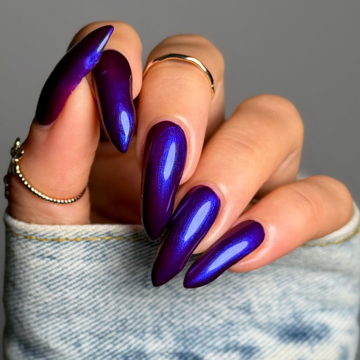 Amethyst Veil nail polish by Cosmic Polish