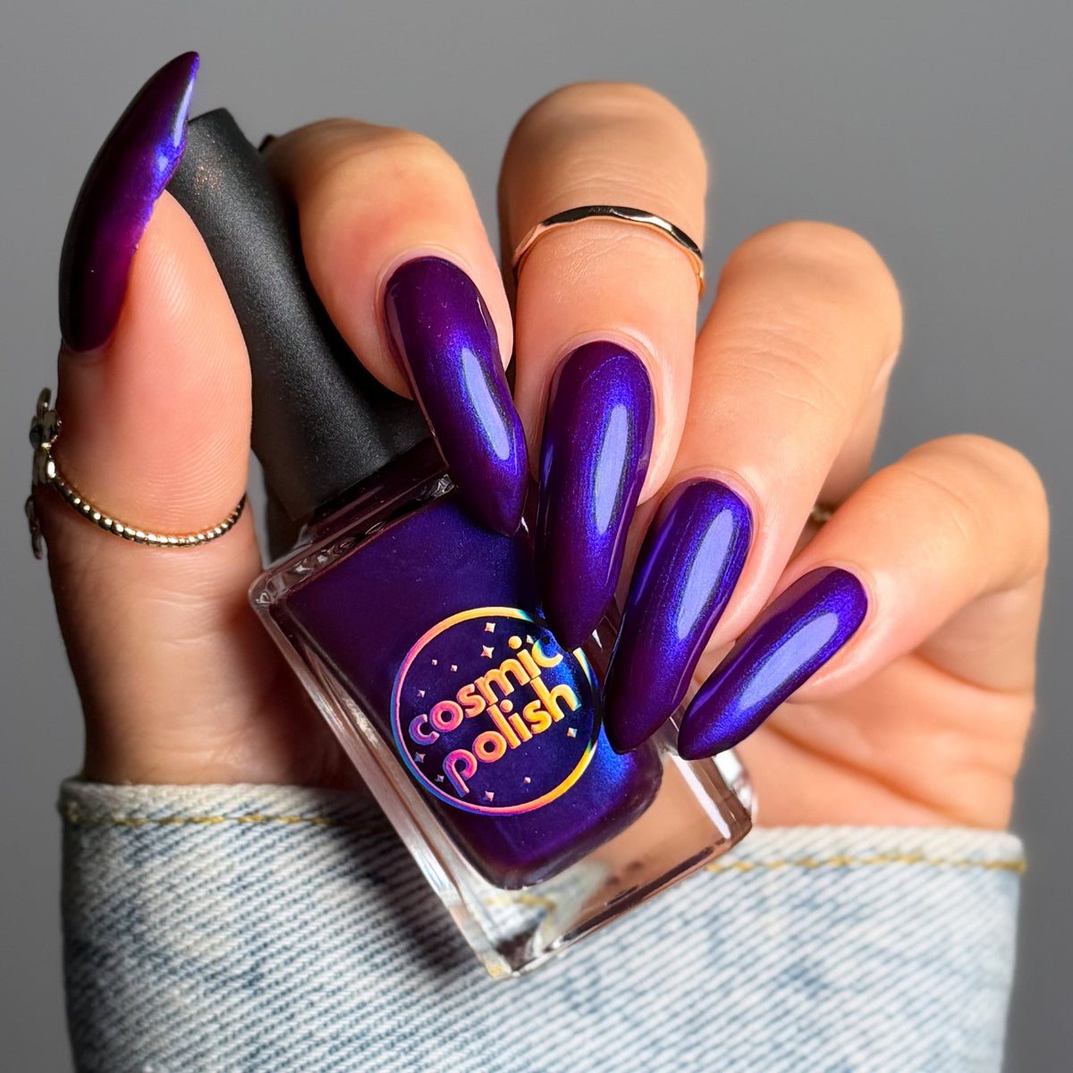 Amethyst Veil nail polish by Cosmic Polish