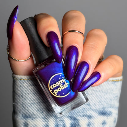Amethyst Veil nail polish by Cosmic Polish