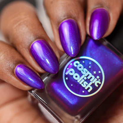Amethyst Veil nail polish by Cosmic Polish