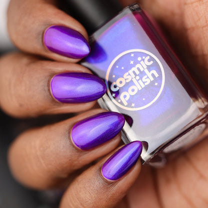 Amethyst Veil nail polish by Cosmic Polish