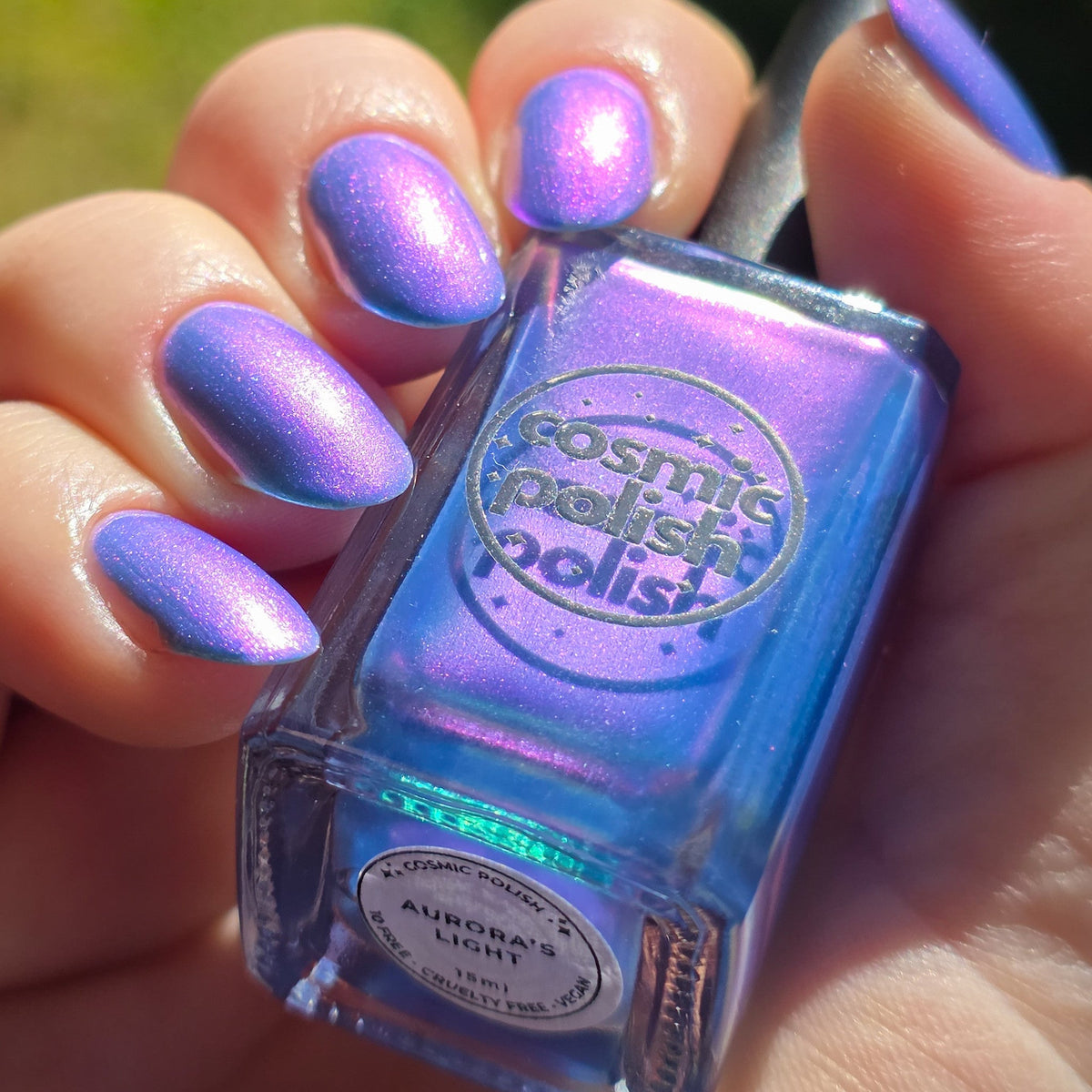 Aurora's Light nail polish by Cosmic Polish