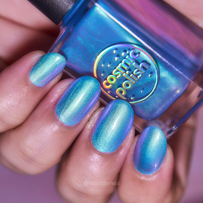 Aurora's Light nail polish by Cosmic Polish