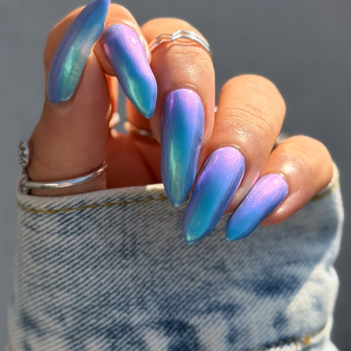 Aurora's Light nail polish by Cosmic Polish