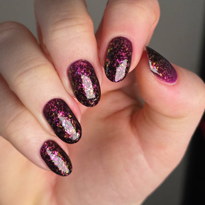 Chrysalis nail polish by Cosmic Polish