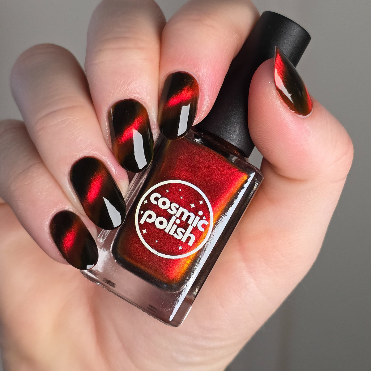 Fire Agate nail polish by Cosmic Polish