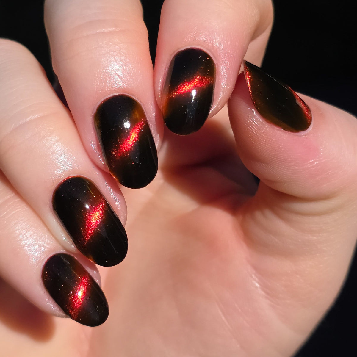 Fire Agate nail polish by Cosmic Polish