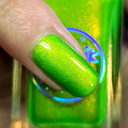 Gamma Ray Glow nail polish by Cosmic Polish