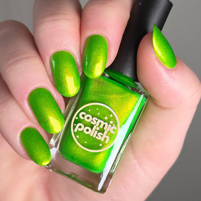Gamma Ray Glow nail polish by Cosmic Polish
