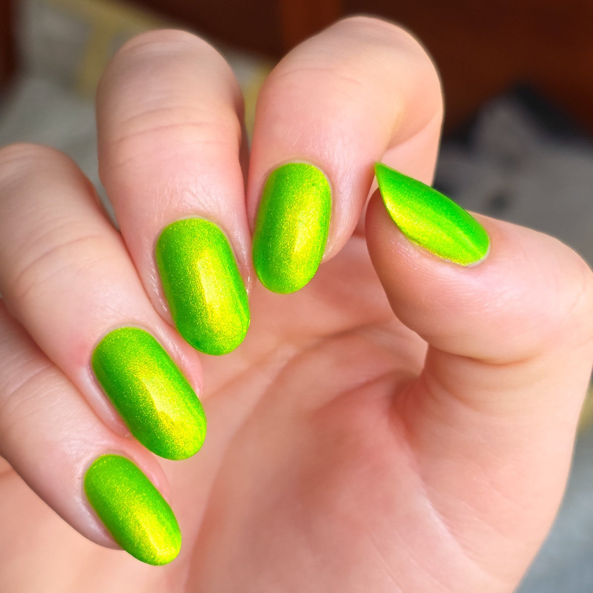 Gamma Ray Glow nail polish by Cosmic Polish