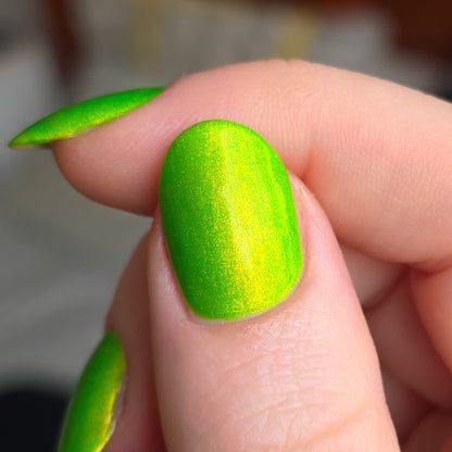 Gamma Ray Glow nail polish by Cosmic Polish