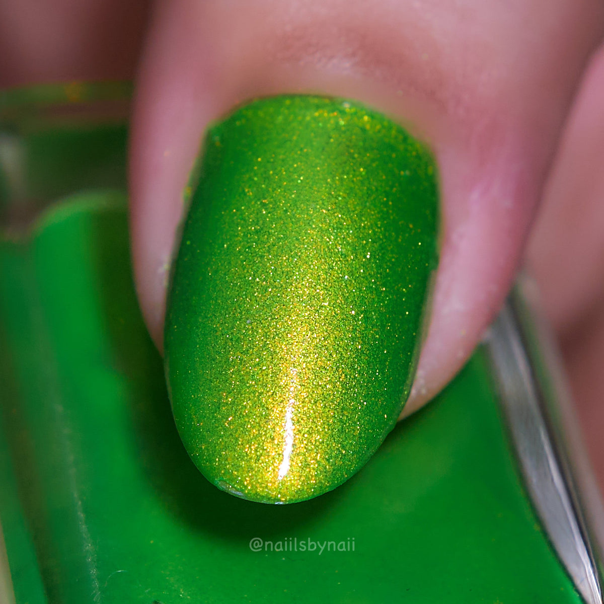 Gamma Ray Glow nail polish by Cosmic Polish