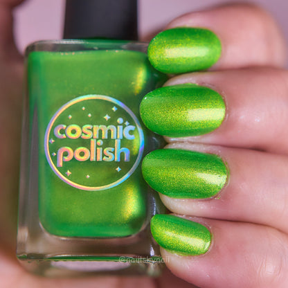 Gamma Ray Glow nail polish by Cosmic Polish