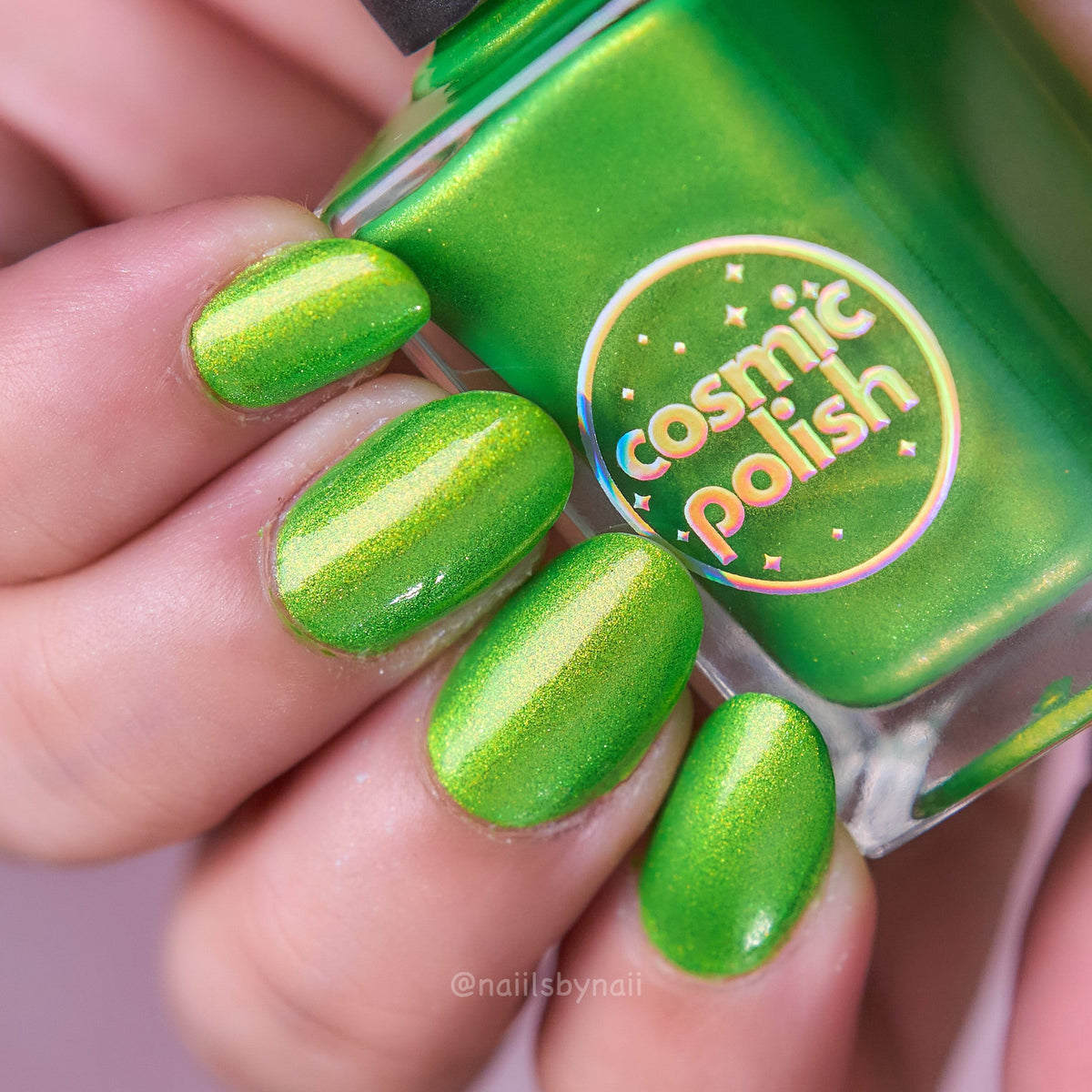 Gamma Ray Glow nail polish by Cosmic Polish