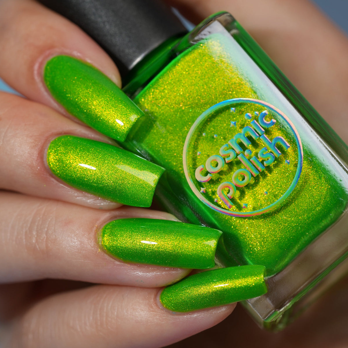 Gamma Ray Glow nail polish by Cosmic Polish