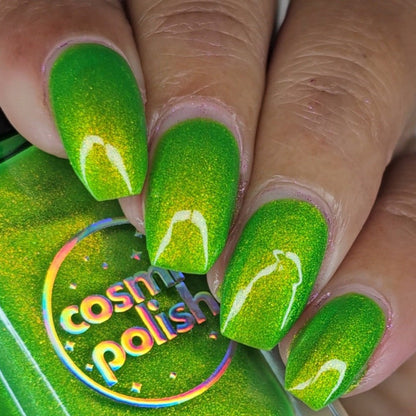 Gamma Ray Glow nail polish by Cosmic Polish