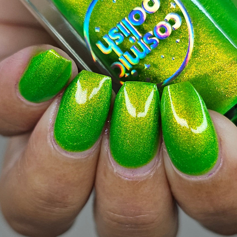Gamma Ray Glow nail polish by Cosmic Polish