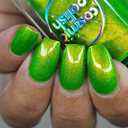 Gamma Ray Glow nail polish by Cosmic Polish