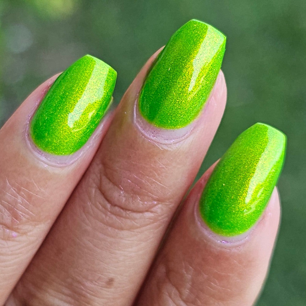Gamma Ray Glow nail polish by Cosmic Polish