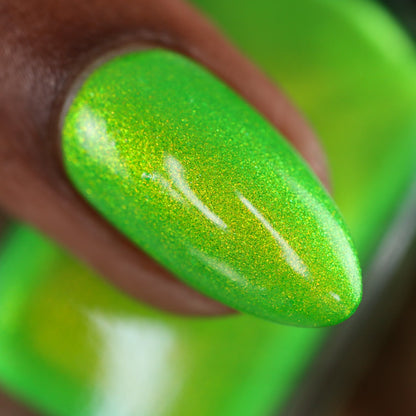 Gamma Ray Glow nail polish by Cosmic Polish