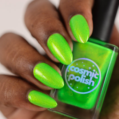 Gamma Ray Glow nail polish by Cosmic Polish