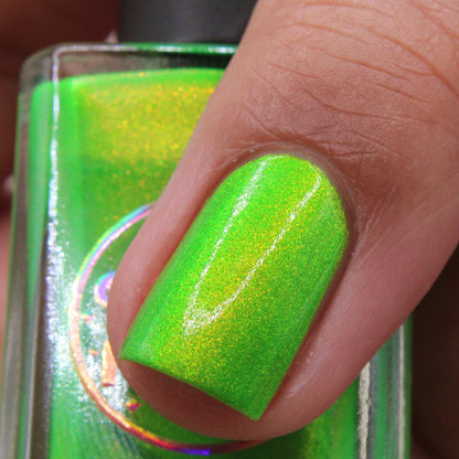 Gamma Ray Glow nail polish by Cosmic Polish