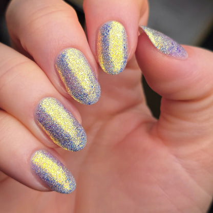 Gold Rush nail polish by Cosmic Polish