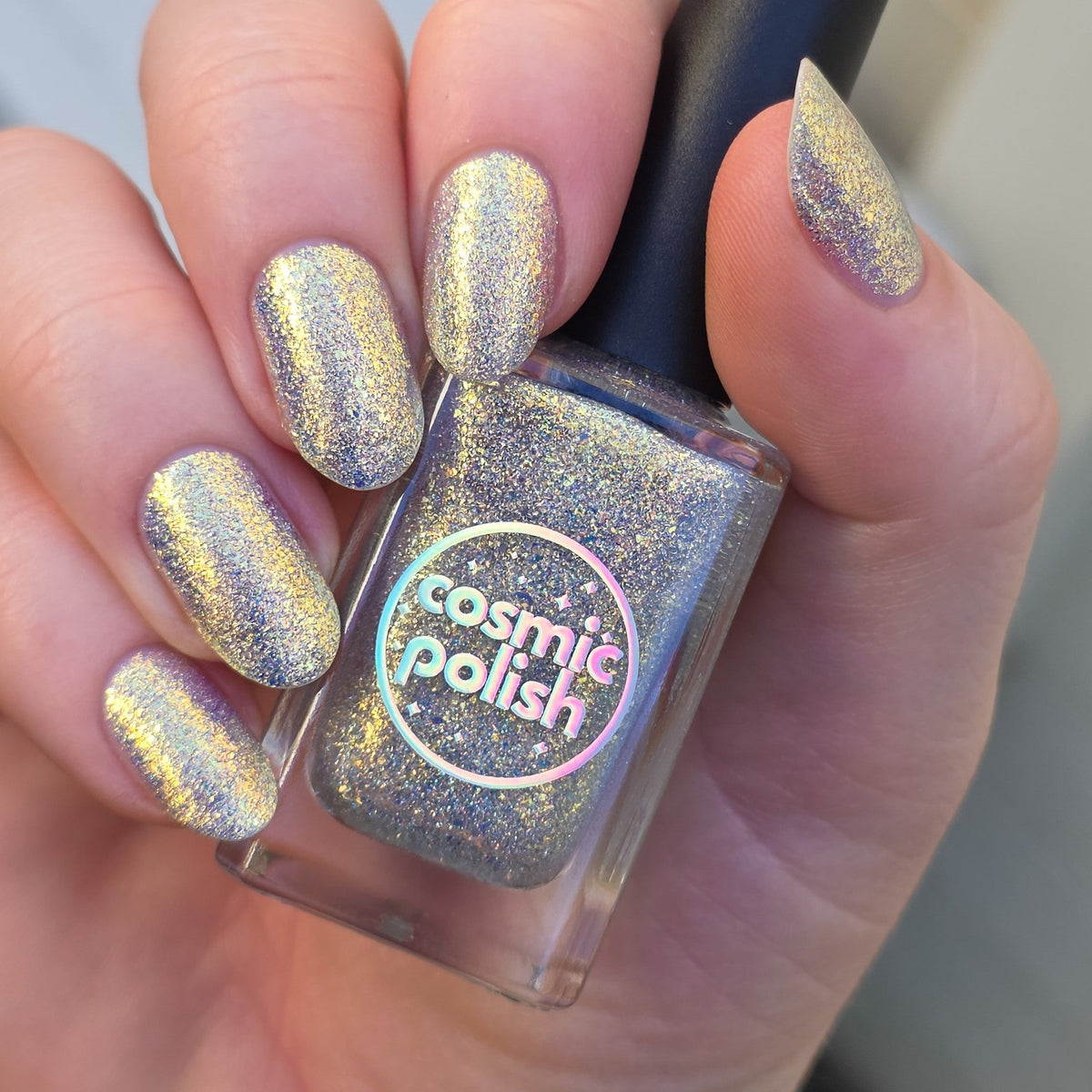 Gold Rush nail polish by Cosmic Polish