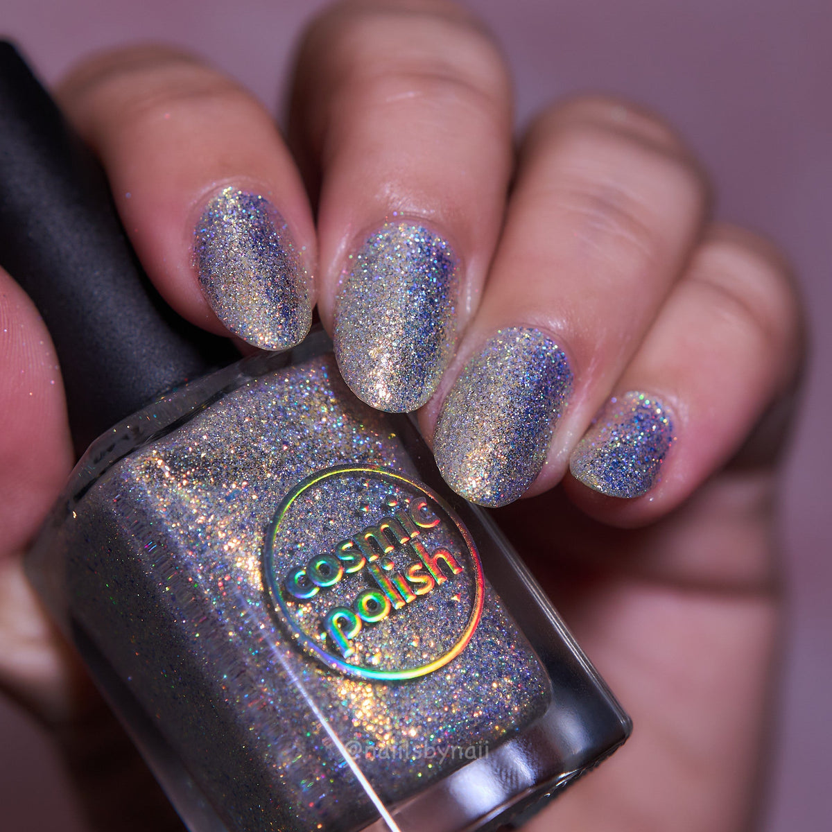 Gold Rush nail polish by Cosmic Polish