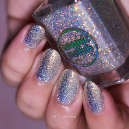 Gold Rush nail polish by Cosmic Polish