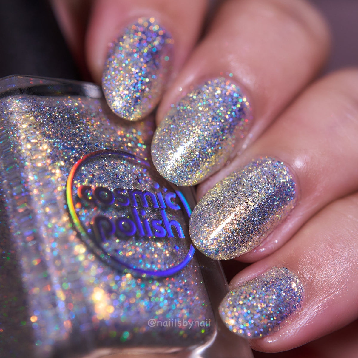 Gold Rush nail polish by Cosmic Polish
