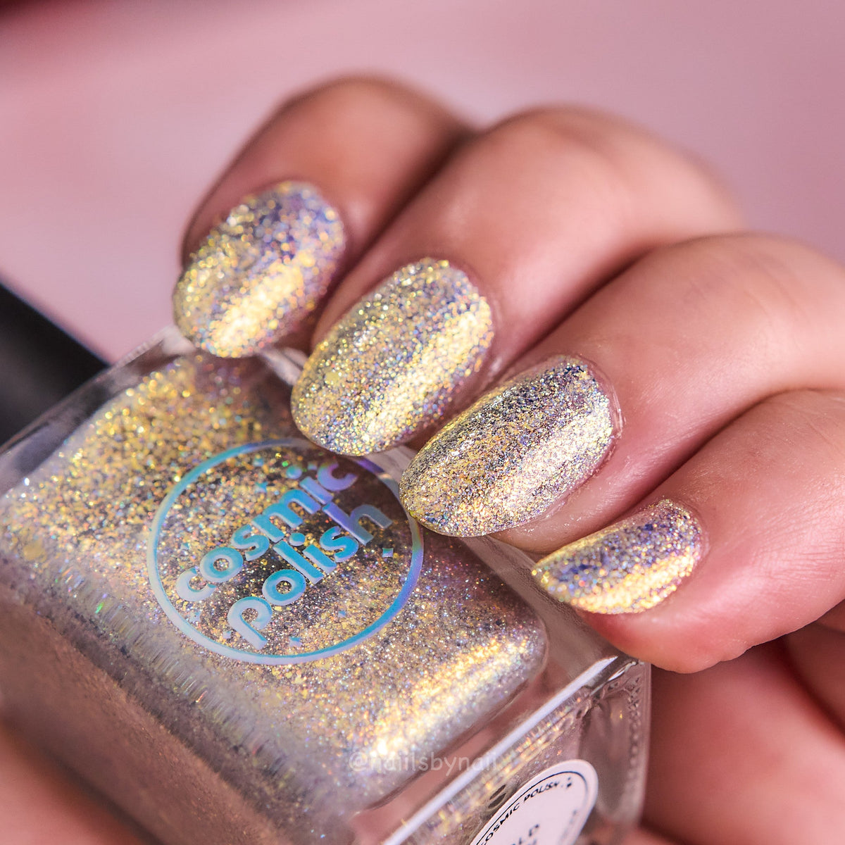 Gold Rush nail polish by Cosmic Polish