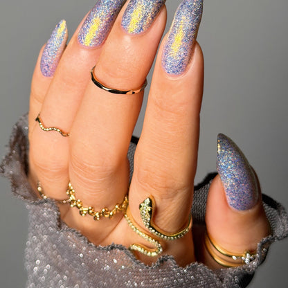 Gold Rush nail polish by Cosmic Polish