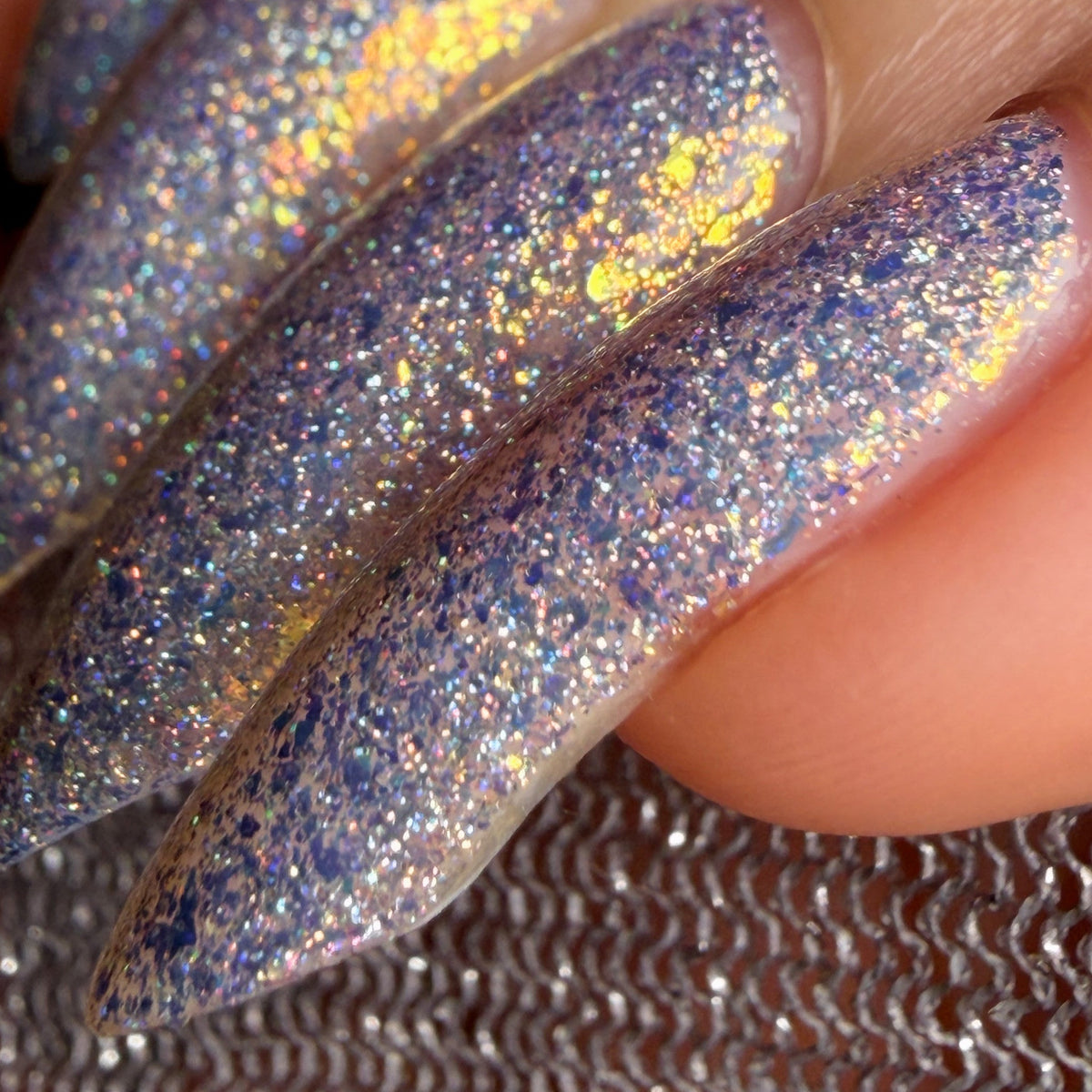 Gold Rush nail polish by Cosmic Polish