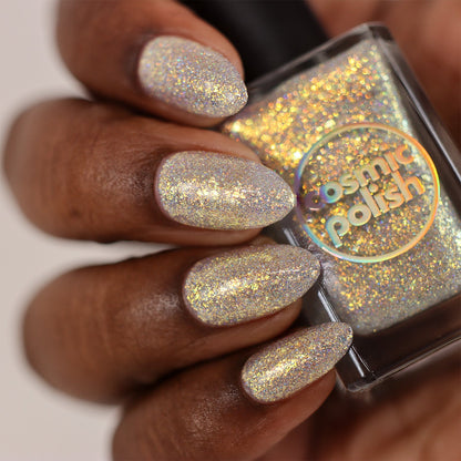 Gold Rush nail polish by Cosmic Polish