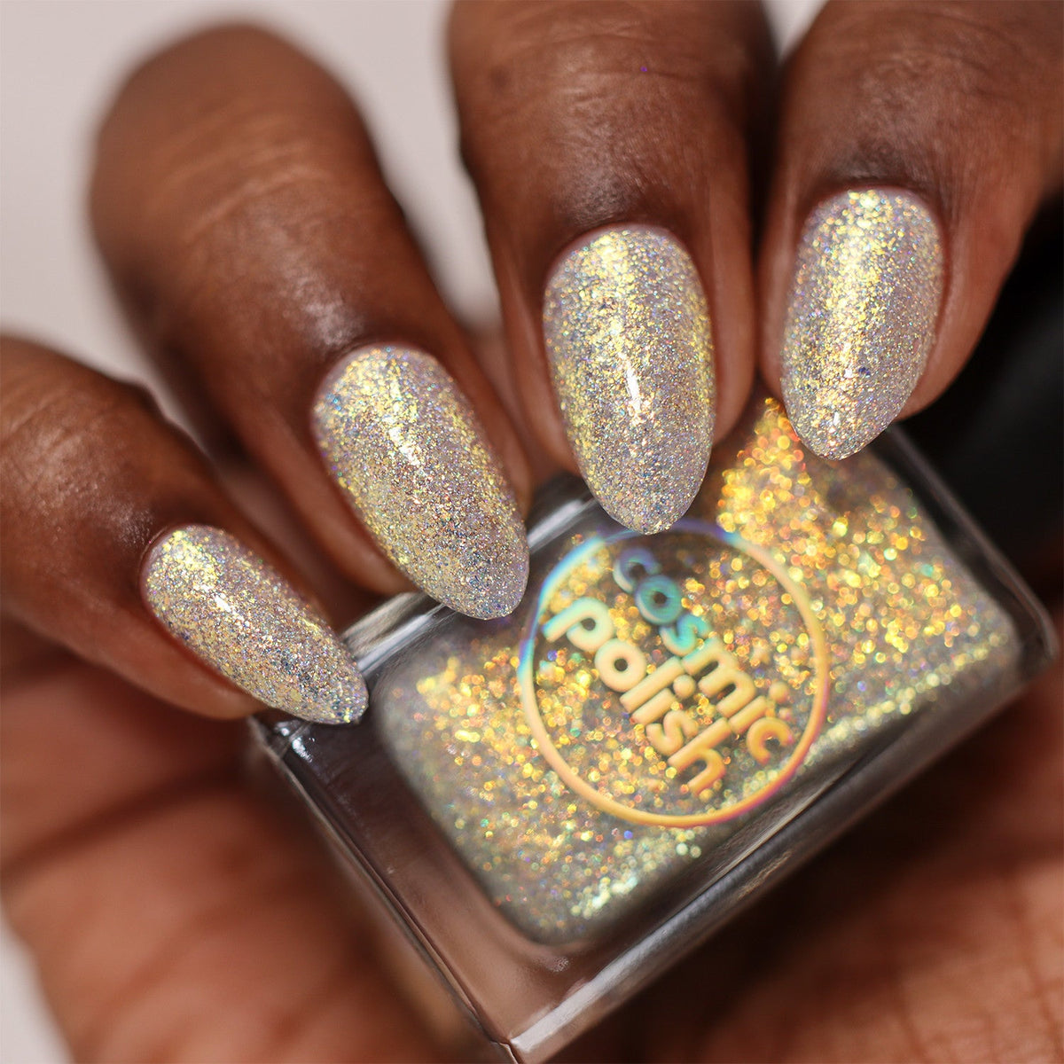 Gold Rush nail polish by Cosmic Polish