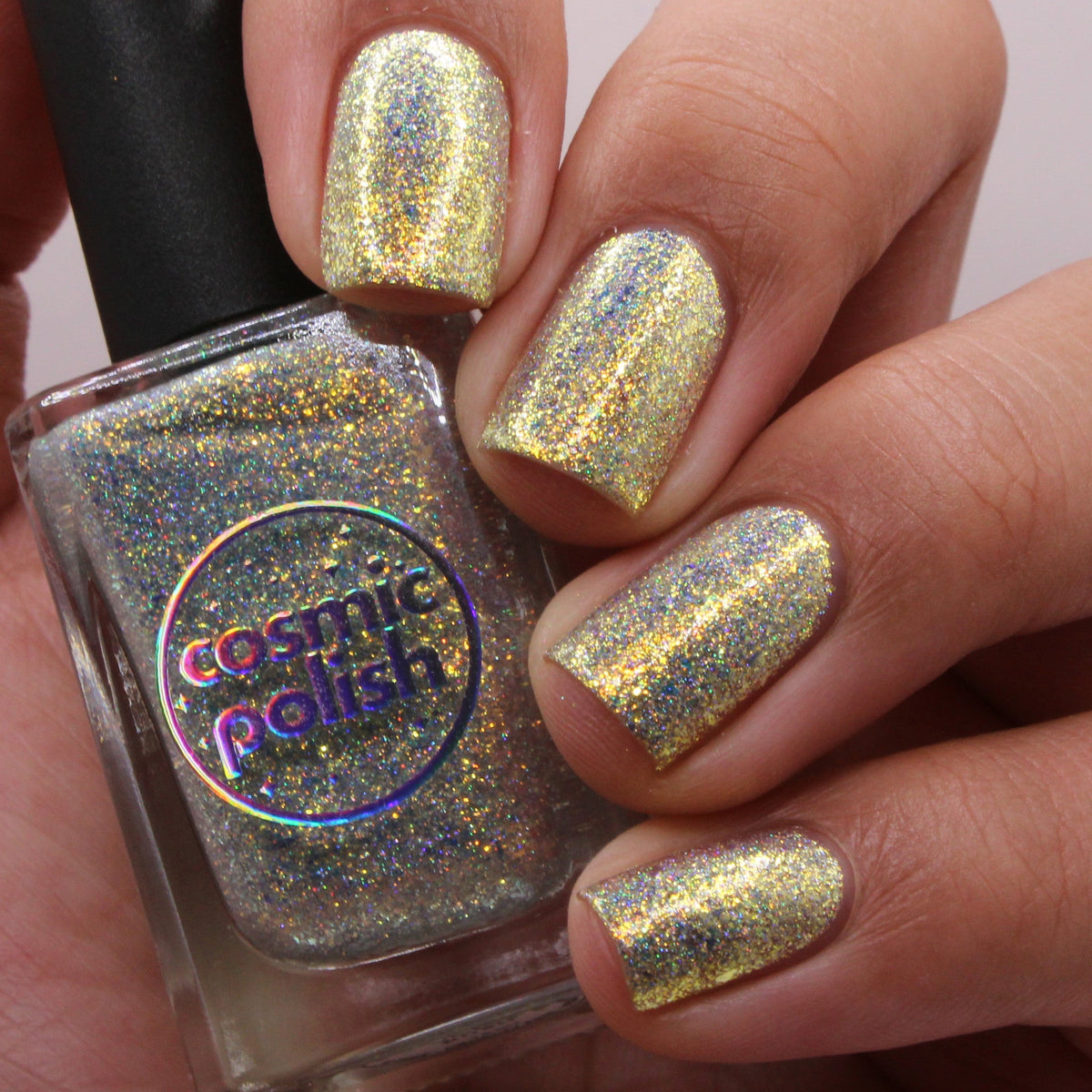 Gold Rush nail polish by Cosmic Polish