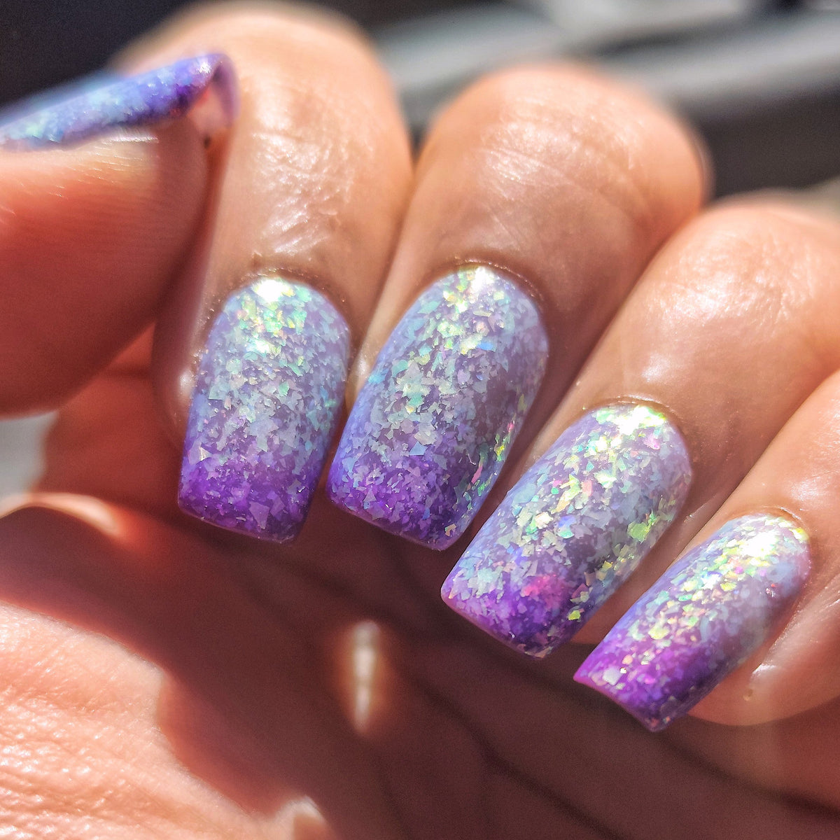 Iris Wings nail polish by Cosmic Polish