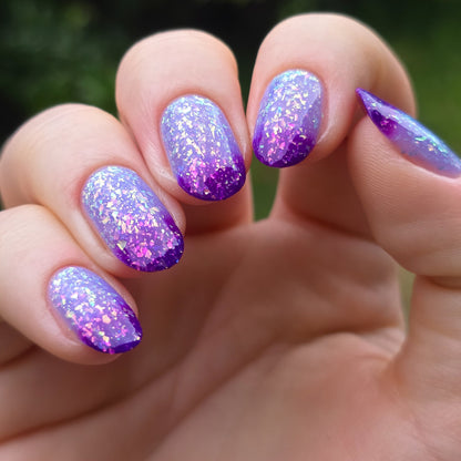 Iris Wings nail polish by Cosmic Polish